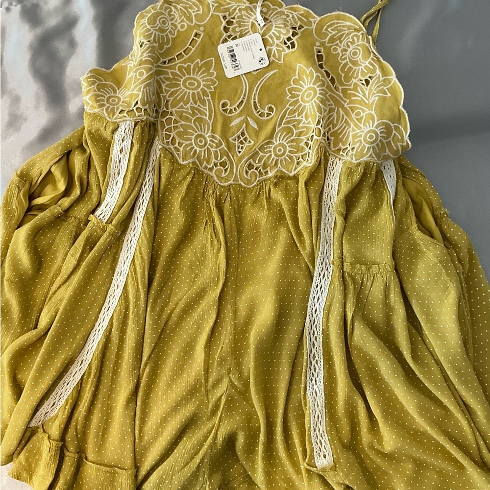 Free People Lace Detail Dress, jumper